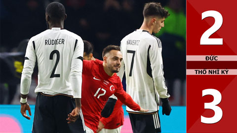 VIDEO bàn thắng Đức vs Thổ Nhĩ Kỳ: 2-3 (Giao hữu quốc tế 2023)